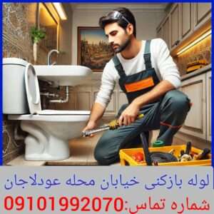 لوله بازکنی در عودلاجان