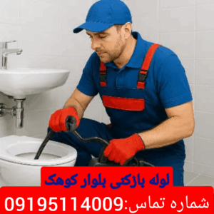 لوله بازکنی در بلوار کوهک