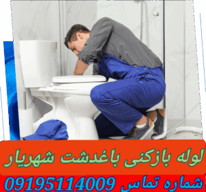 لوله بازکنی در باغدشت 