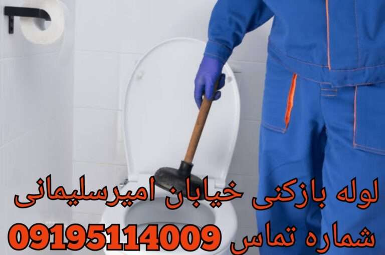 لوله بازکنی خیابان امیرسلیمانی